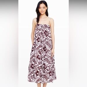 Club Monaco Maxi Dress with lining, back zipper size 00